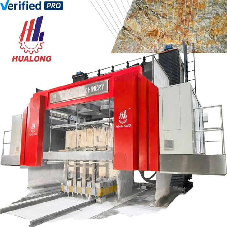 Multi Wire Saw Machine For Stone Slabs Cutting